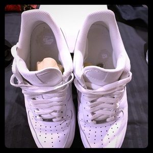 Nike Shoes - Air Force Ones - hardly worn. Nike Shoes - Air Force Ones - hardly worn.